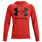 Under Armour Rival Fleece Big Logo_HD férfi pulóver narancs/fekete