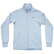 Devold Thermo Wool Jkt Wmn női funkcionális pulóver világoskék Dawn