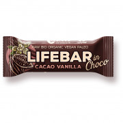 Energiaszelet szett Lifefood Kakaové boby a vanilka RAW BIO 40 g