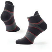 Zulu Zulu Sport Low zokni fekete/piros black/red