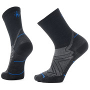 Smartwool Run Zero Cushion Mid Crew zokni fekete/szürke Black