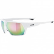Uvex Sportstyle 238 sport szemüveg fehér/rózsaszín White Matt/Mirror Pink