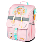 Baagl Zippy iskolatáska alsósoknak rózsaszín Duha růžová