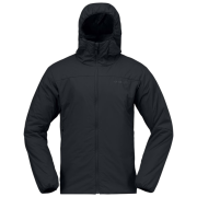 Norrona femund thermo60 Zip Hood férfi télikabát fekete Caviar Black