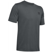 Férfi póló Under Armour Sportstyle Left Chest SS sötétszürke