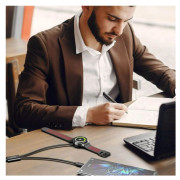 Swissten Wireless magnetic charging cable 2in1 for Samsung Watch + USB-C 1,2 m töltő és adatkábel