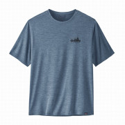 Patagonia M's Cap Cool Daily Graphic Shirt férfi póló kék
