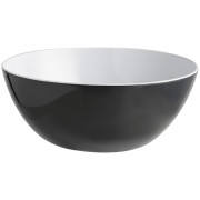 Brunner Salad Bowl ø 23,5 cm salátás tál fekete