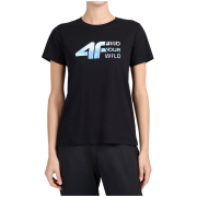 4F Tshirt F3496 női póló fekete Deep Black