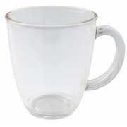 Bo-Camp Tea glass Conical 400ml - 2ks teás pohár átettsző