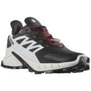 Salomon Supercross 4 férfi futócipő fekete/fehér Black / White / Fiery Red