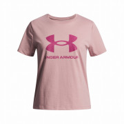 Under Armour BIG LOGO SS-PNK gyerek póló világosrózsaszín Pink