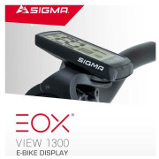 Sigma EOX VIEW 1300 sebességmérő