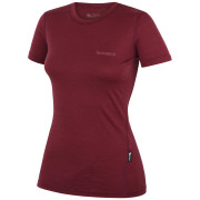 Zulu Merino 160 Short 4C női póló burgundi vörös wine