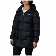 Columbia Puffect™ II Mid Hooded Jacket női télikabát fekete Black