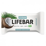 Lifefood Lifebar tyčinka kokosová RAW BIO 40 g energiaszelet