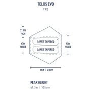 Sea to Summit Telos Evo Tent - TR2 sátor