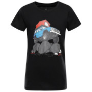 Alpine Pro Ecomo 4 Black gyerek póló
