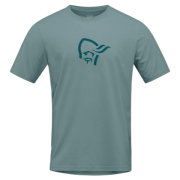 Norrona 29 cotton viking T-shirt férfi póló világoskék Trooper