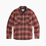Royal Robins M Vista Flannel Shacket férfi ing piros Spice Grizzly Pld