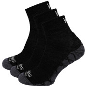 Warg Endurance Merino Mid 3-pack zokni fekete Black