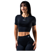 Nebbia Seamless Short-Sleeve Top Power női felső fekete BLACK