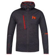Hannah Niro Hoody férfi pulóver fekete anthracite mel