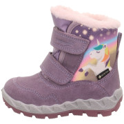 Superfit Icebird Lila/Rosa gyerek téli cipő