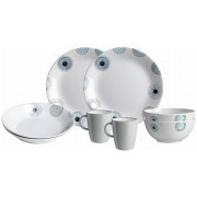 Brunner Set tête-à-tête Deep Sea 8 pcs edénykészlet fehér
