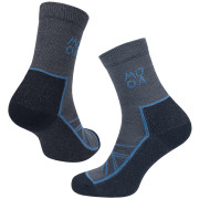 MOOA Merino Adventure zokni kék Denim Blue