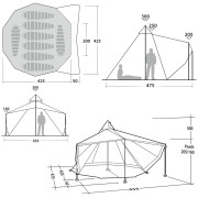 Robens Chinook Ursa sátor