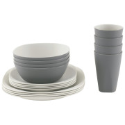 Outwell Gala 4 Person Dinner Set edénykészlet szürke