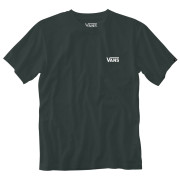 Férfi póló Vans MN Left Chest Logo Tee zöld