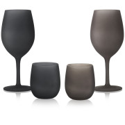 Brunner Wineglass Brownsatin - 2 db borospohár