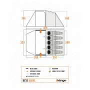 Vango Beta 550XL sátor