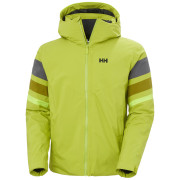Helly Hansen Panoramic Ins Jacket férfi télikabát zöld 500 Pulse Green