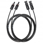 EcoFlow MC4 Solar Extension Cable 3m hosszabbító kábel fekete