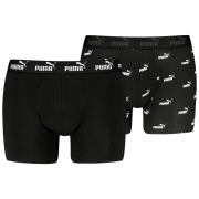 Puma Elements Logo Print Boxers 2P férfi boxer