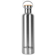 Tatonka Hot + Cold Stuff Bamboo Lid 1000 rozsdamentes acél termosz ezüst