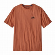 Patagonia M's '73 Skyline Organic T-Shirt férfi póló barna