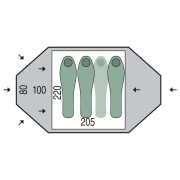 Pinguin Monzun 3 sátor
