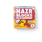 Shower Blocks Solid Shampoo - Ginger & Agave Nectar sampon