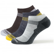 Zulu Merino Summer M 3-pack zokni kevert színek