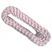 Hegymászó kötél Singing Rock Static 9,0 mm (30 m) fehér/piros bílá/červená