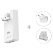 Swissten World Travel Charger 45W GaN USB-C + USB-A adapter