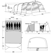 Outwell Willwood 6 sátor