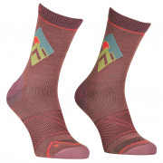 Ortovox Alpine Light Comp Mid Socks W női zokni rózsaszín/lila