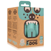 Explorer Dog Eko Exbags Mint 270 ks kutyapiszok‑gyűjtő zacskó