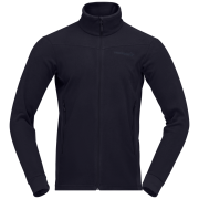 Norrona falketind warm2 Jacket férfi funkcionális pulóver fekete Caviar Black