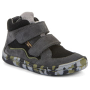 Froddo Barefoot Tex Fun Autumn Grey/Black gyerek barefoot cipők egész éves használatra szürke/fekete grey/black